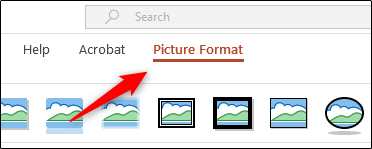 Click "Picture Format."