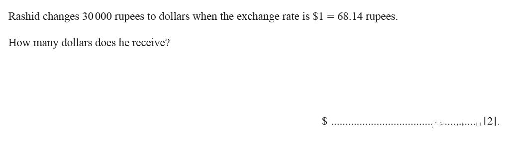 Cambridge IGCSE Mathematics真题讲解1