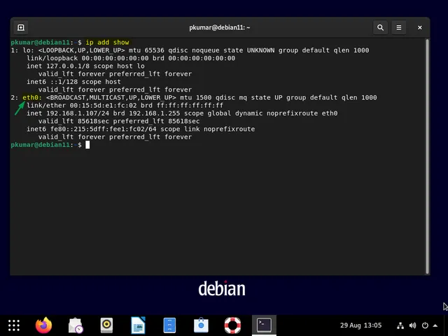 IP-Command-Interface-Name-debian