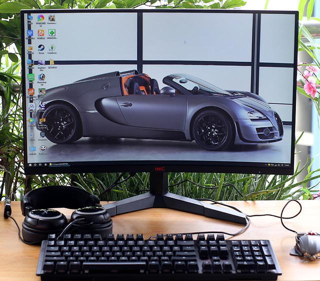 144显示器只有60千元级144hz曲面屏全新体验hkcsg27c显示器实测