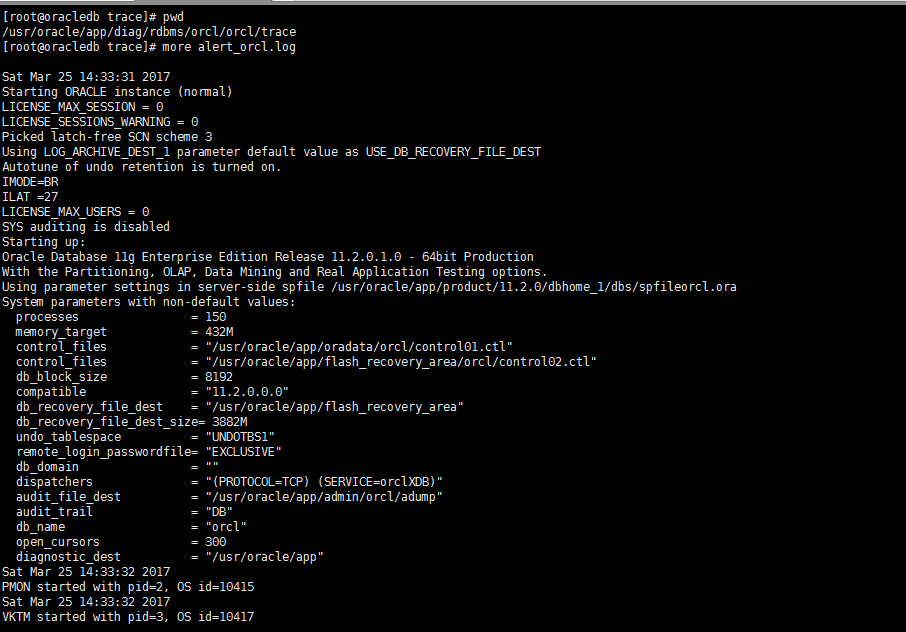 Oracle启动 (2)