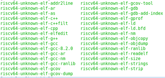 riscv 各种版本 gcc 工具链编译与安装