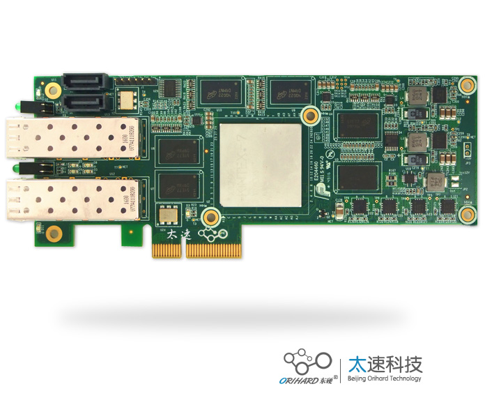 Xilinx,XC7K325T-2FFG900I,芯片,工业级, PCIe半高卡,万兆光纤,万兆网络,高速数据采集,高速数据存储,光纤隔离网闸