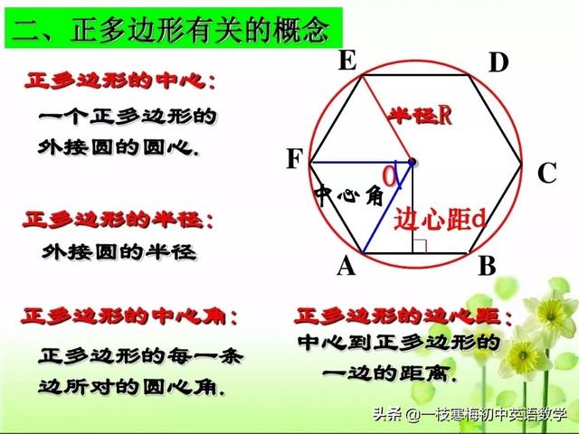 一个点到多边形顶点距离相同 北师大版丨九下数学3 8 圆内接正多边形知识点精讲 Weixin 的博客 Csdn博客