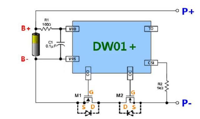dw01a芯片资料图片
