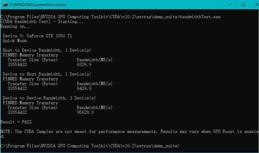 cuda nvcc版本不一致_windows 验证CUDA和CUDNN是否安装成功