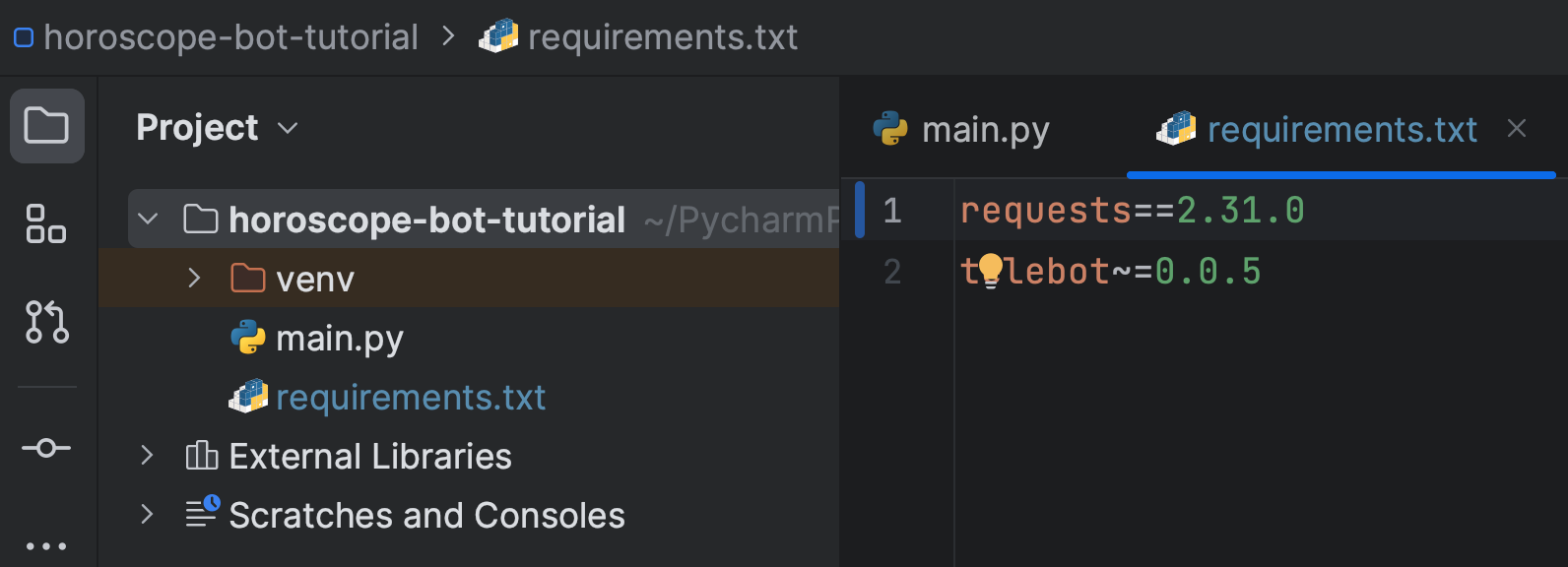 PyCharm new UI