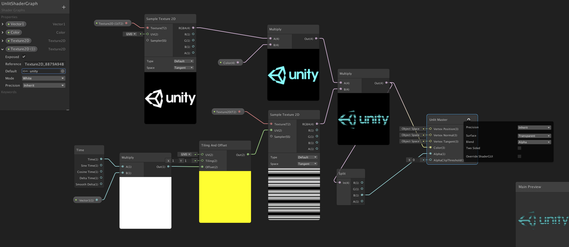 Unity 之 ShaderGraph 实现全息效果入门级教程_u3d 选中全息材质-CSDN博客