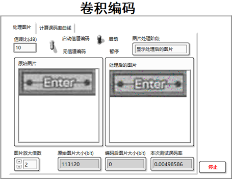 无信道编码运行图