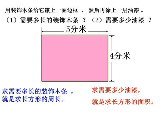 计算长方形的面积 周长和面积的三个区别 Weixin 的博客 Csdn博客