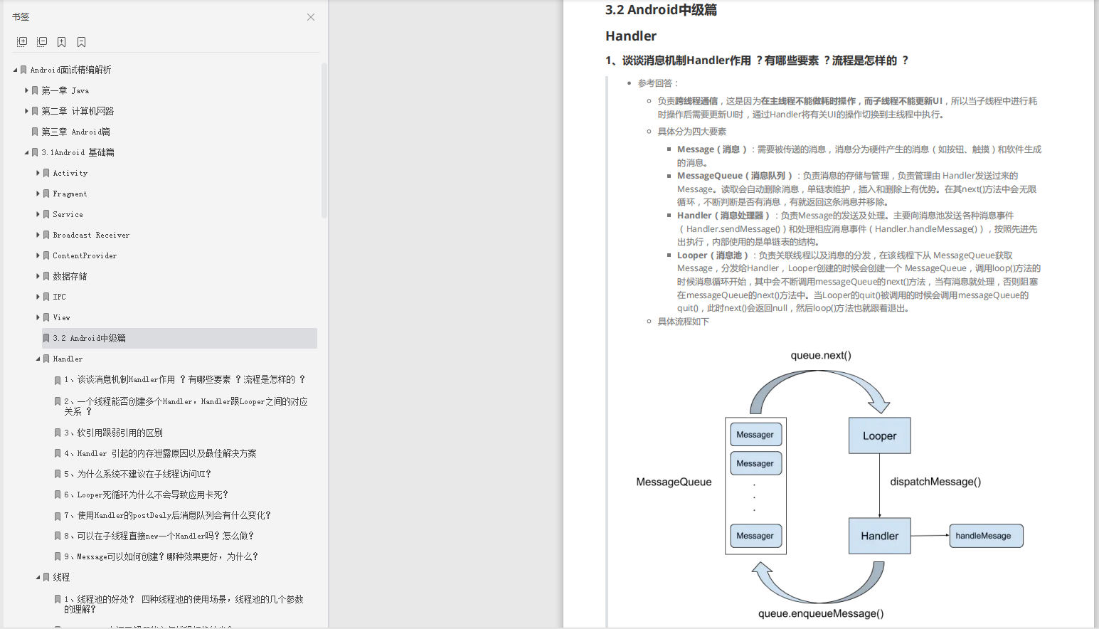 移动开发 年android面试常考知识点汇总 音视频开发书籍