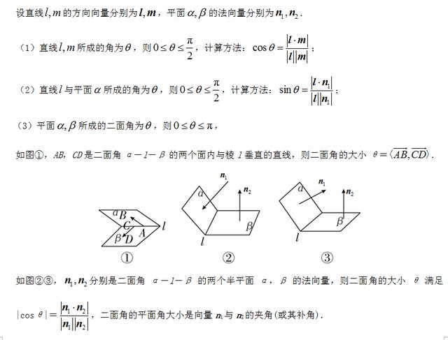 c空間直線與平面夾角高考考綱與考向分析空間向量與立體幾何