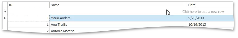 DevExpress WinForms中文教程：Data Grid - 如何添加或删除行？