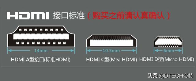 然而,hdmi接口有许多版本,1.1,1.2,1.3,1.4,2.0和最新版本2.1.