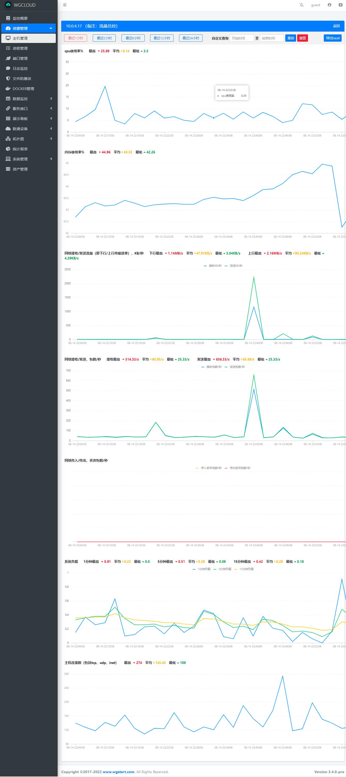 服务器状态监测软件「 WGCLOUD 」基础功能介绍_服务器_03