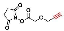 点击化学 PEG 试剂1858242-47-3，Propargyl丙炔基-PEG1-乙酸活性酯