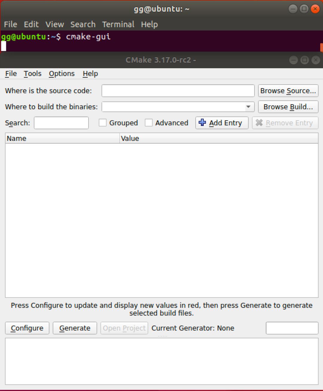 downloading cmake linux command line