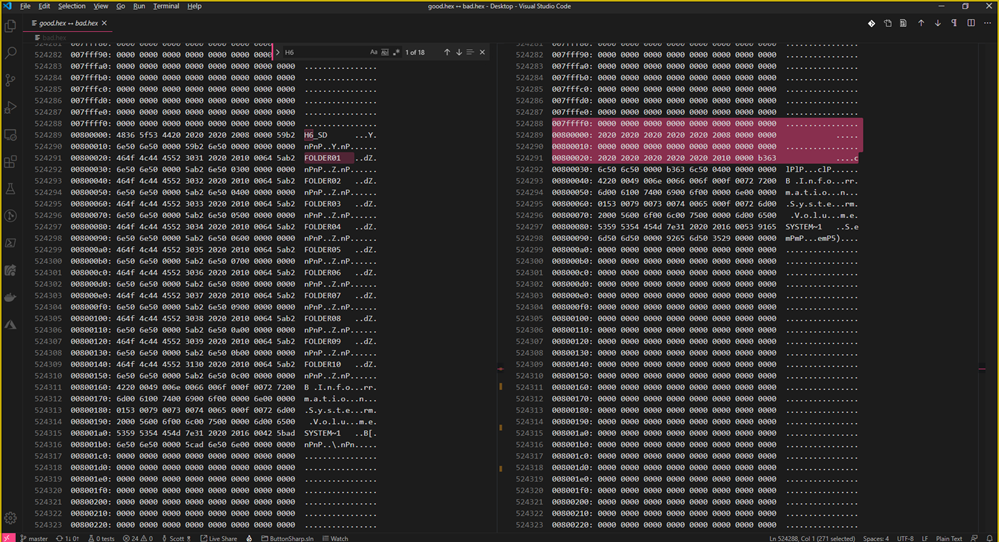 Bad directory structures