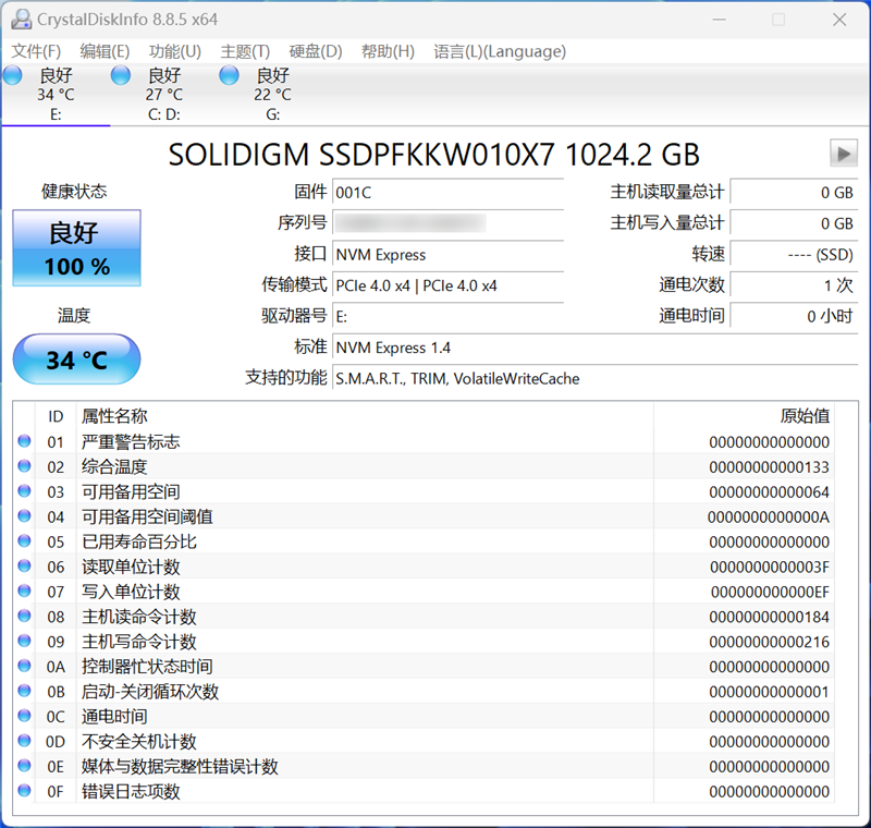 首秀就冲上PCIe 4.0 SSD巅峰！Solidigm P44 Pro 1TB评测：缓外也有1.4GB