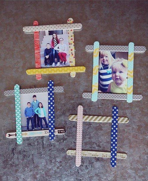 废旧光盘手工小制作创意diy用雪糕棍制作的30个创意小手工艺品收藏