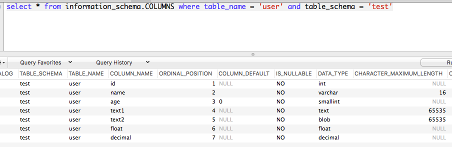 mysql保存测试数据_Mysql自动填充测试数据