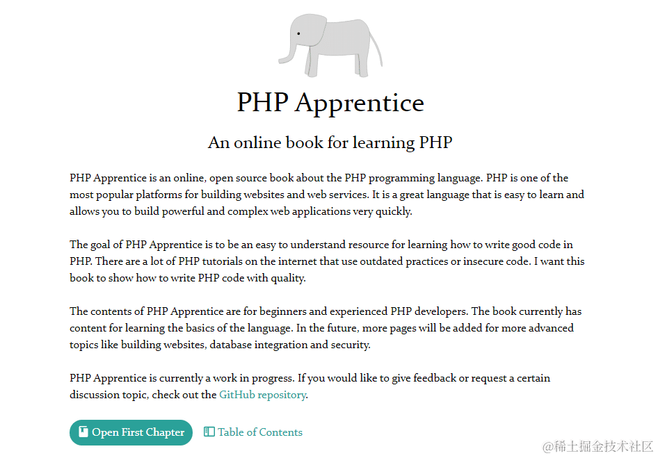 PHP Apprentice