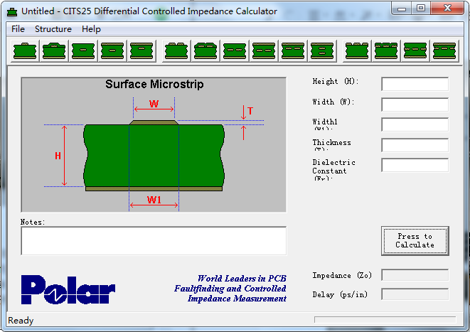 发光二极管pcb封装图画法必备pcb阻抗计算利器cits25