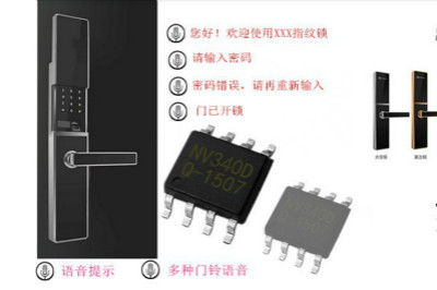 智能防盗防偷门锁语音方案设计