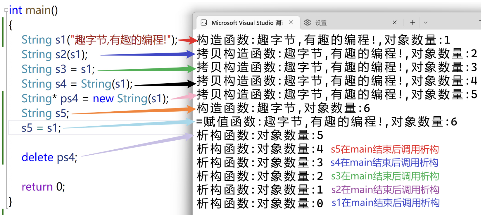 C++自定义String类