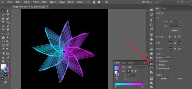 ai如何旋转画布ai教程教你使用键在ai绘图中的酷炫运用