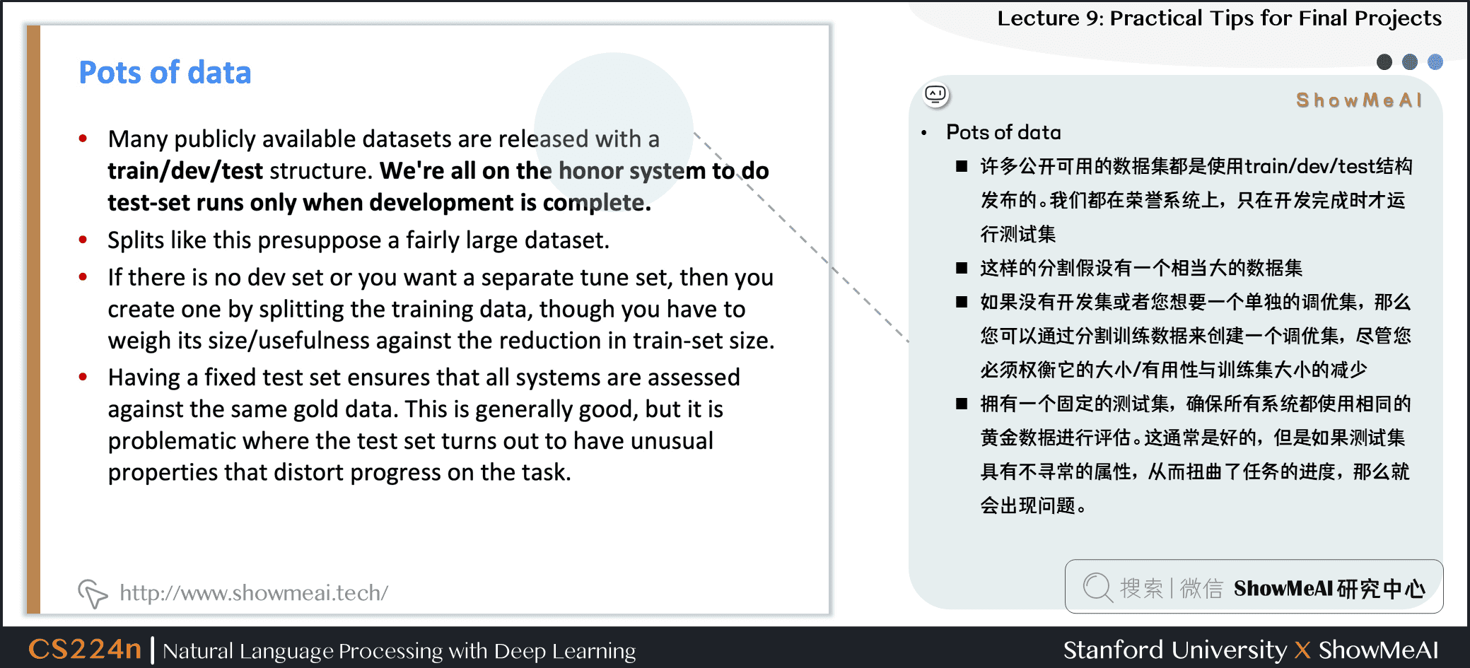 Pots of data