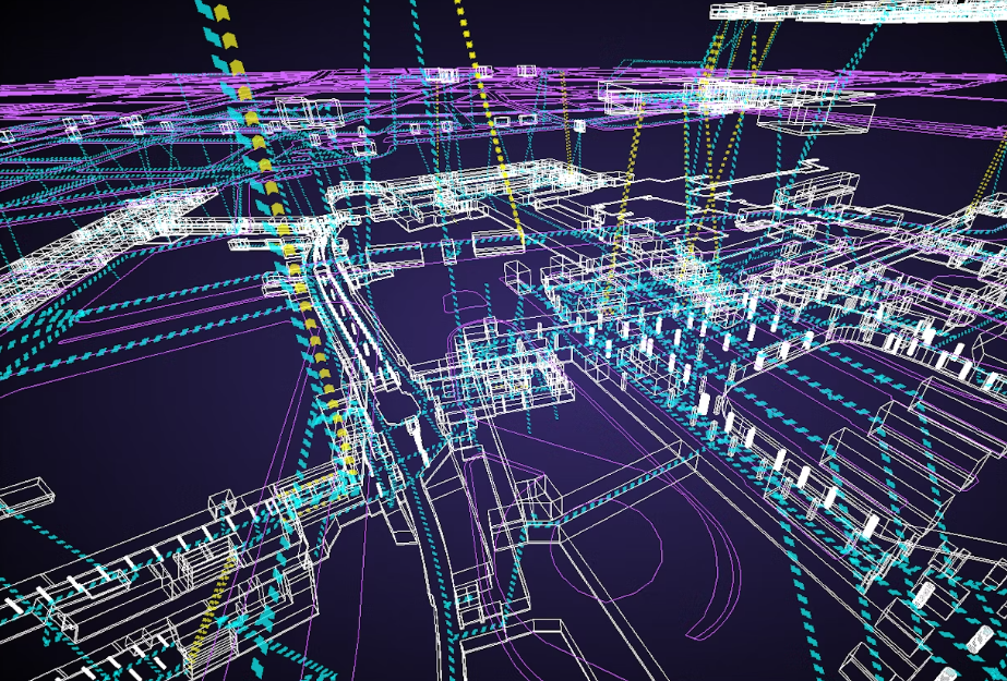 【数字孪生平台】使用 Three.js 以 3D 形式可视化日本新宿站地图