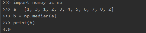 【<span style='color:red;'>数据</span>分析之<span style='color:red;'>Numpy</span>】<span style='color:red;'>Numpy</span>中位数函数<span style='color:red;'>numpy</span>.median()<span style='color:red;'>的</span>使用方法