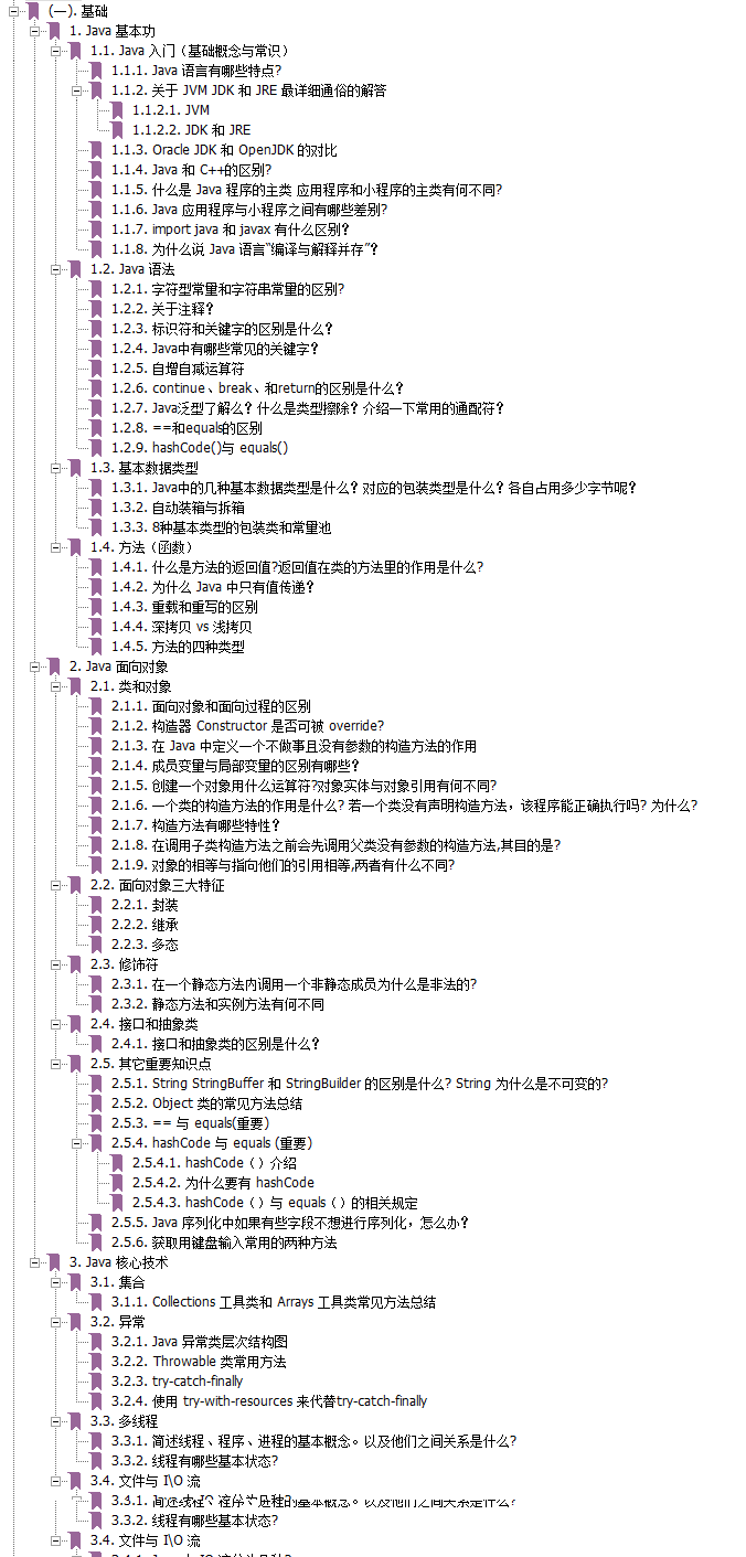 某站下载量过W的近4000页“Java面试合集”号称大厂面试零门槛