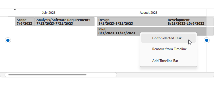 DevExpress WinForms Gantt组件图集