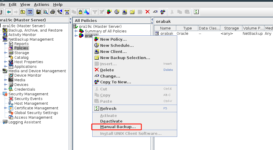 Veritas Netbackup（NBU）备份Oracle数据库到虚拟带库实战，值得你一看！_nbu备份-CSDN博客