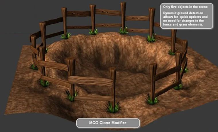 3DMax使用 MCG实现简单克隆修改器