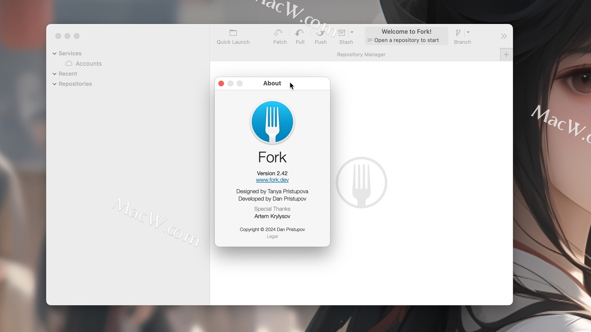 Fork for Mac v2.42 <span style='color:red;'>激活</span><span style='color:red;'>版</span> Git<span style='color:red;'>客户</span><span style='color:red;'>端</span>