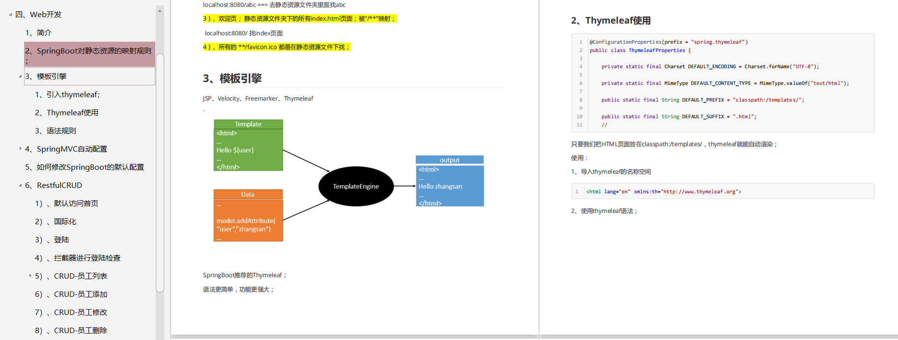 The most complete SpringBoot notes I have seen in 2020, detailed records of every step of the operation, it is worth learning