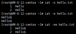 cat合并文件或查看文件内容实例