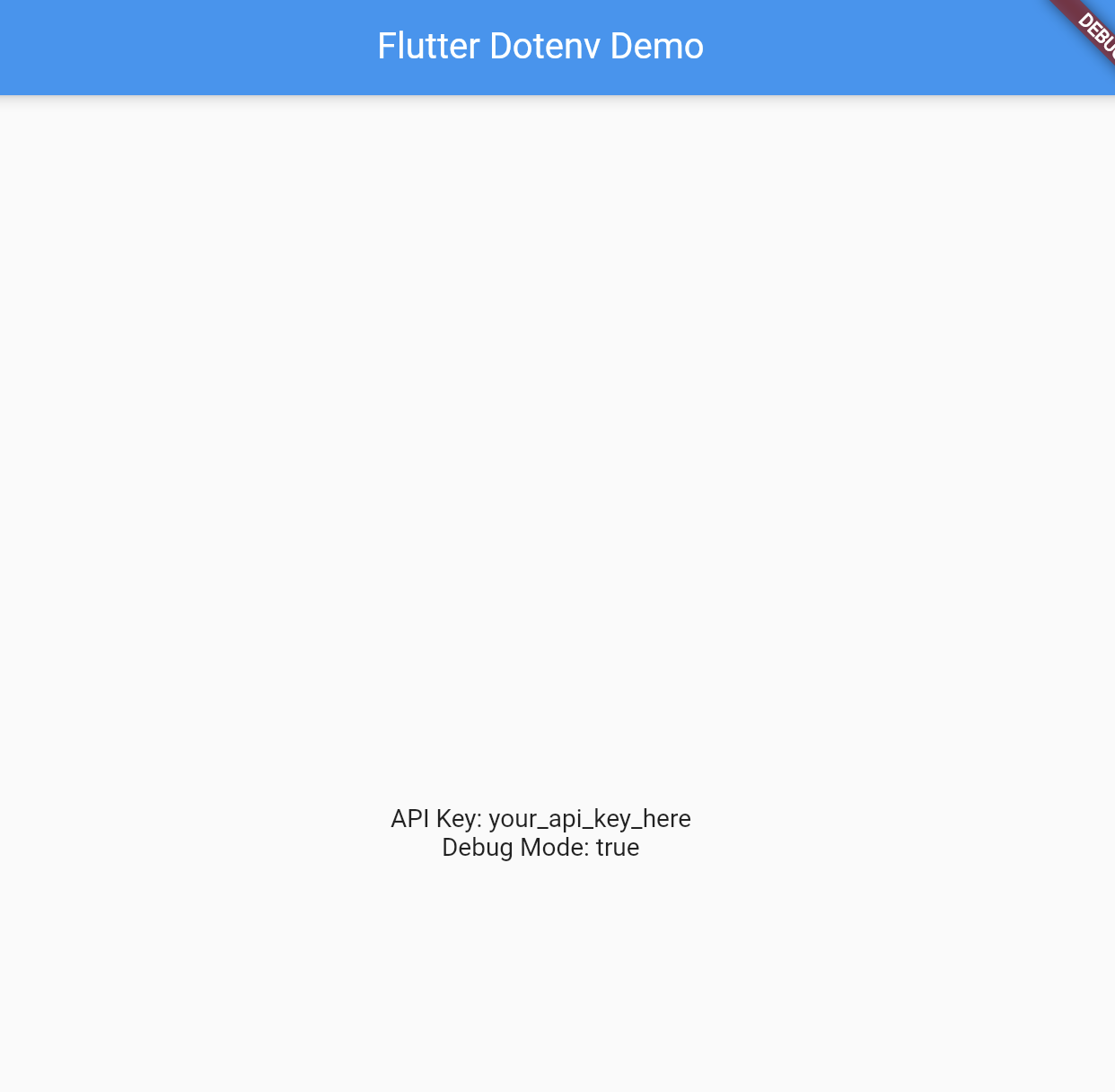 【Flutter】Flutter 使用 flutter_dotenv 管理环境变量