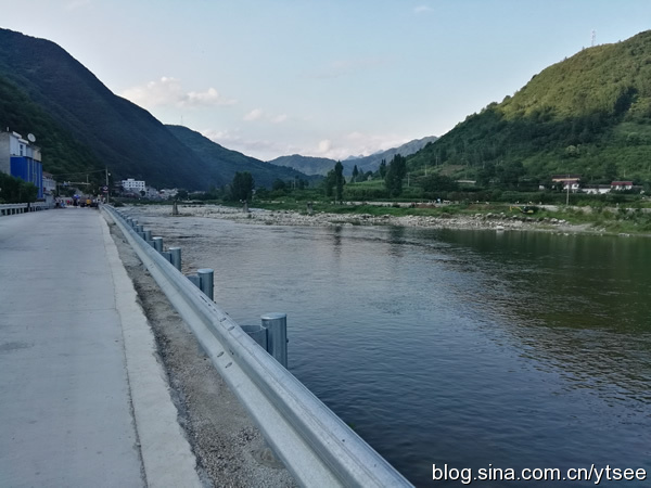 陕南引汉济渭水源地风景