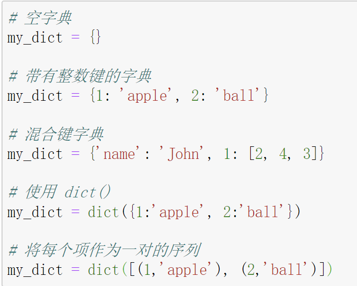 常用字典-CSDN博客