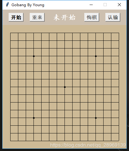 python五子棋，python五子棋游戲from tkinter import_使用Python的tkinter庫，做簡單的五子棋游戲