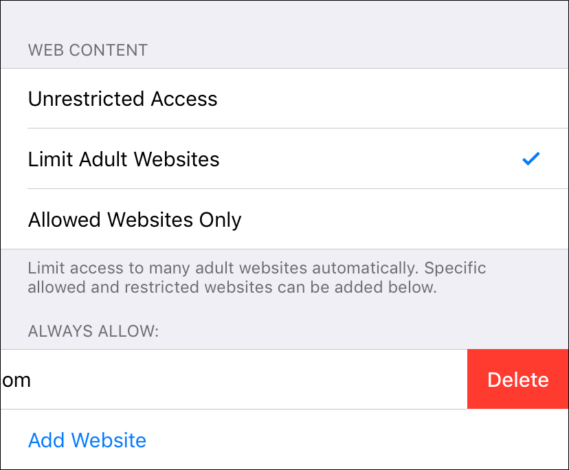 如何在iPhone和iPad上的Safari中阻止网站