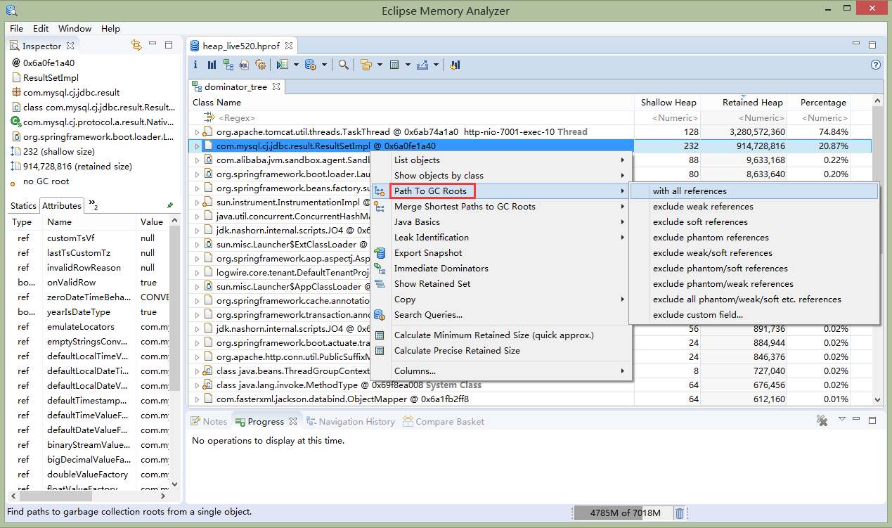An example of Java heap memory leak analysis - Programmer Sought