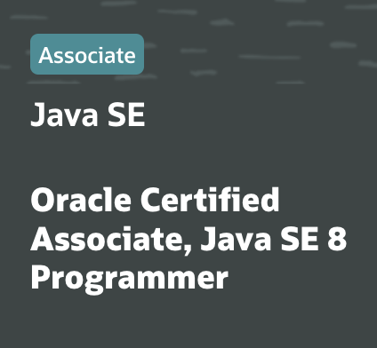 OCA Java 8 认证