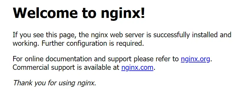 nginx