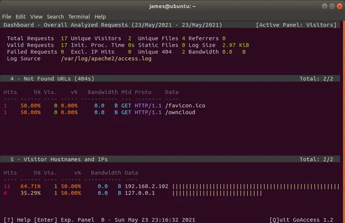 Apache2-Logs-Audit-Linux-Terminal