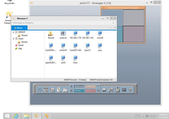 linux桌面网络连接是个X,Xbrowser如何运行多个X桌面